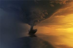 夢見龍捲風但是躲開了