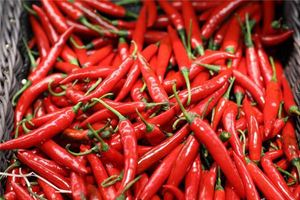 夢見新鮮的紅辣椒