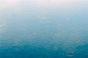 夢見一下小雨了