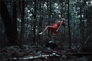 夢見像小鳥一樣在山林上飛翔